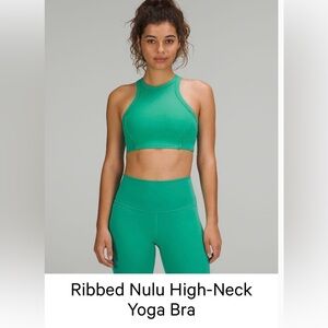 Lululemon Maldives Green Sports Bra - Size 6